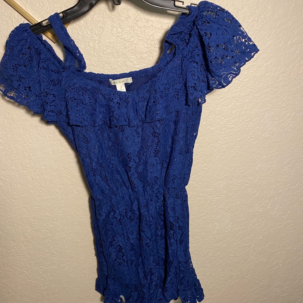 Lace romper